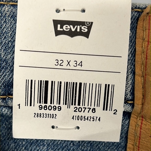 NWT - 512 Slim Taper Fit Levi's® Flex Men's Jeans, Dolf Pat My Back - 32Wx34L - Picture 7 of 8